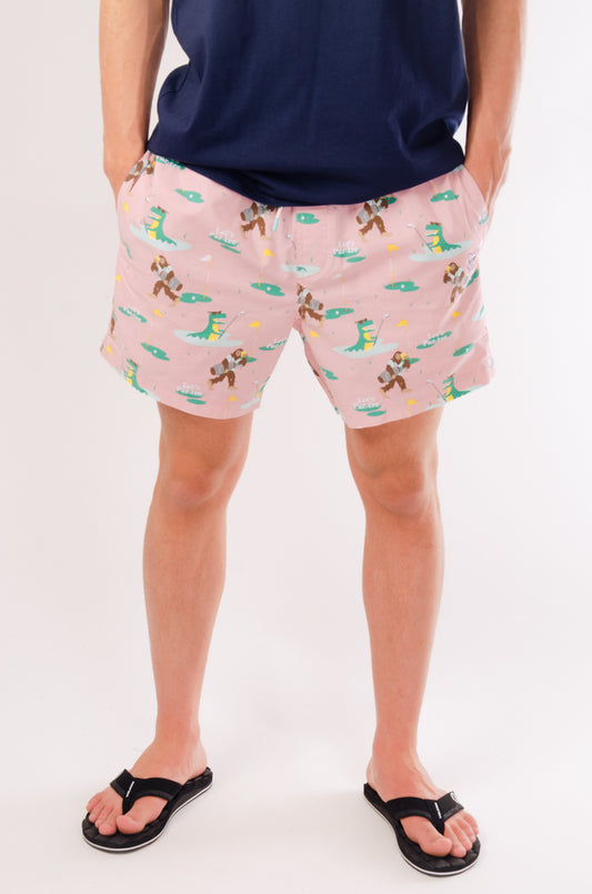 Let's Par-Tee Shorts - PNK