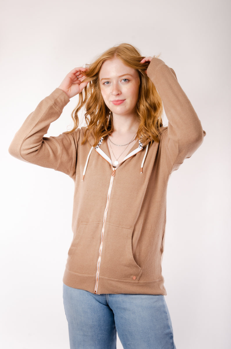 Lil Zip Fleece Hoodie - VBN