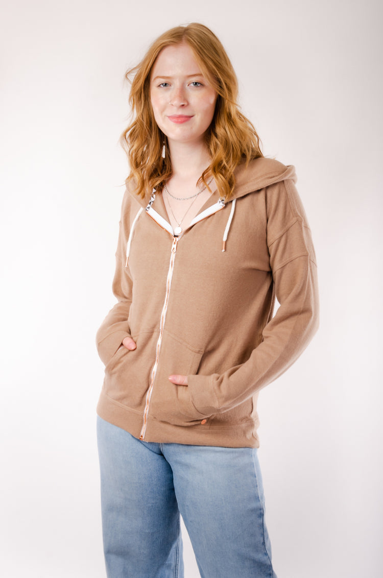 Lil Zip Fleece Hoodie - VBN