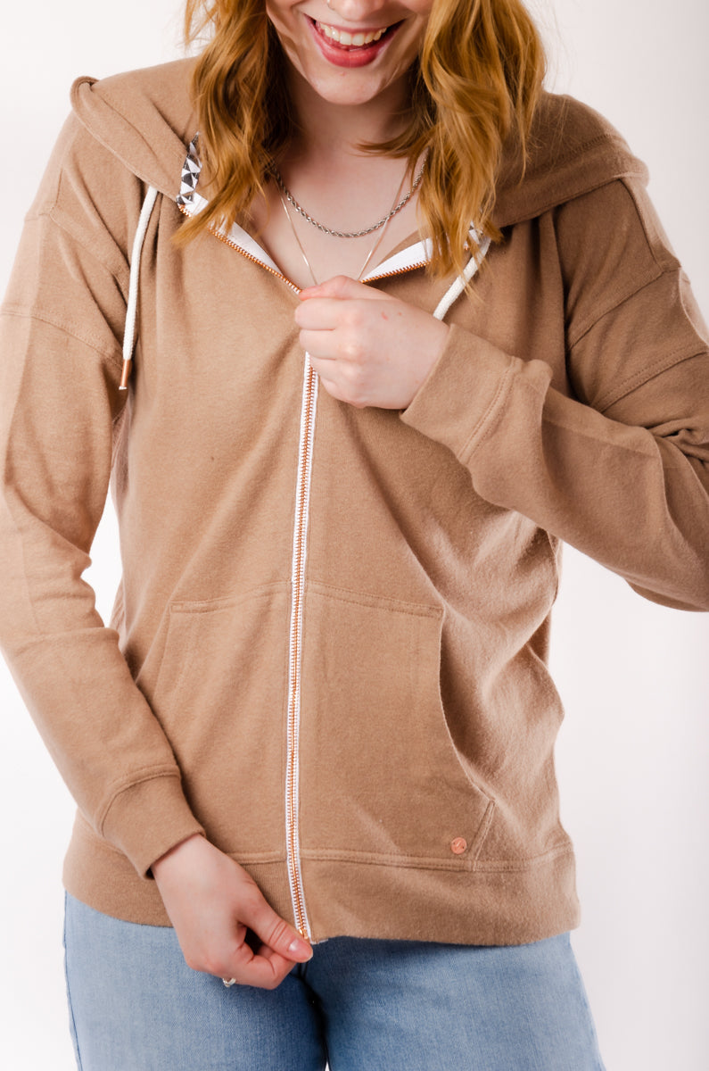 Lil Zip Fleece Hoodie - VBN