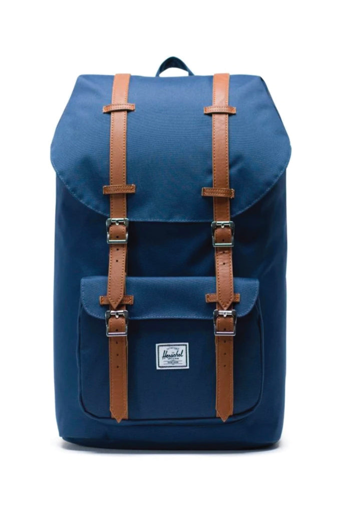 Little America Backpack - Navy/Tan