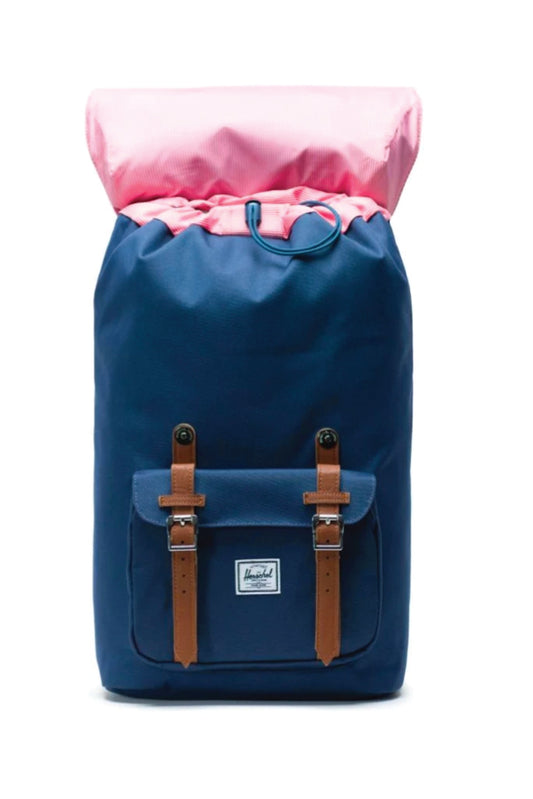 Little America Backpack - Navy/Tan