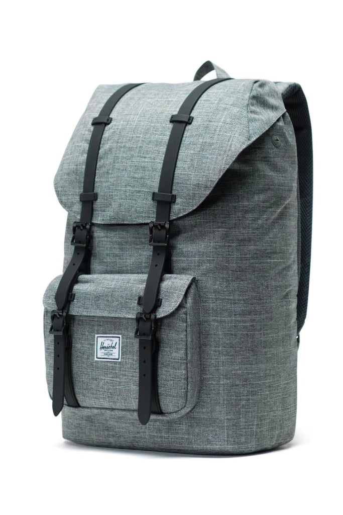 Little America Backpack - Raven Crosshatch