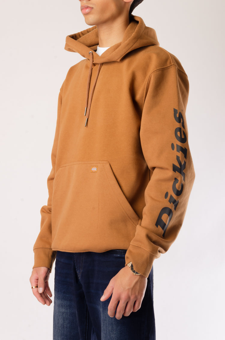 Logo Sleeve Hoodie - BRN