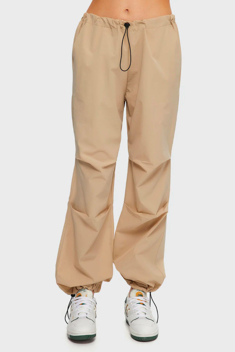 Low Cut Baggy Parachute Pants - TOA