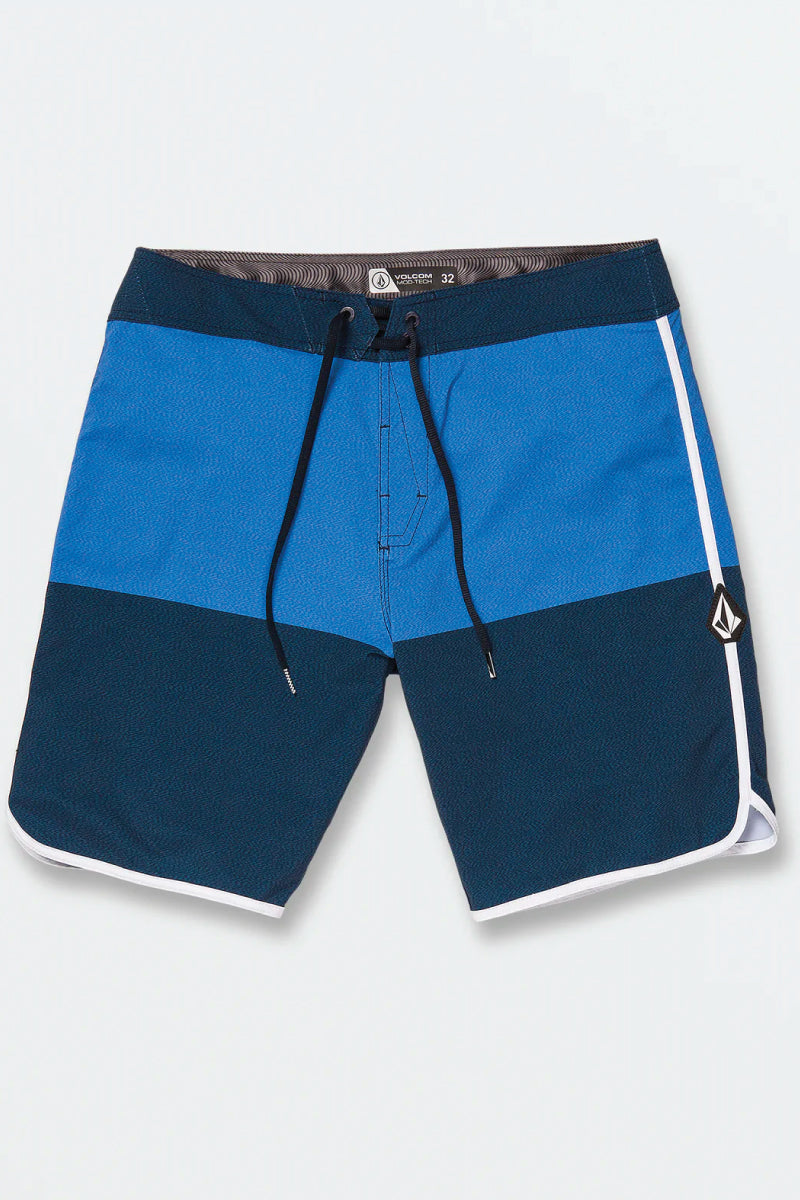 Big Boys Mod Quarta Scallop Boardshorts - NVY