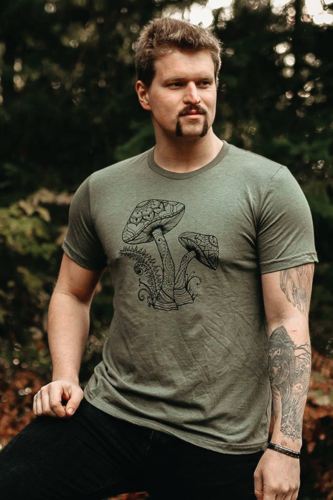 Mushroom Tee - GRN