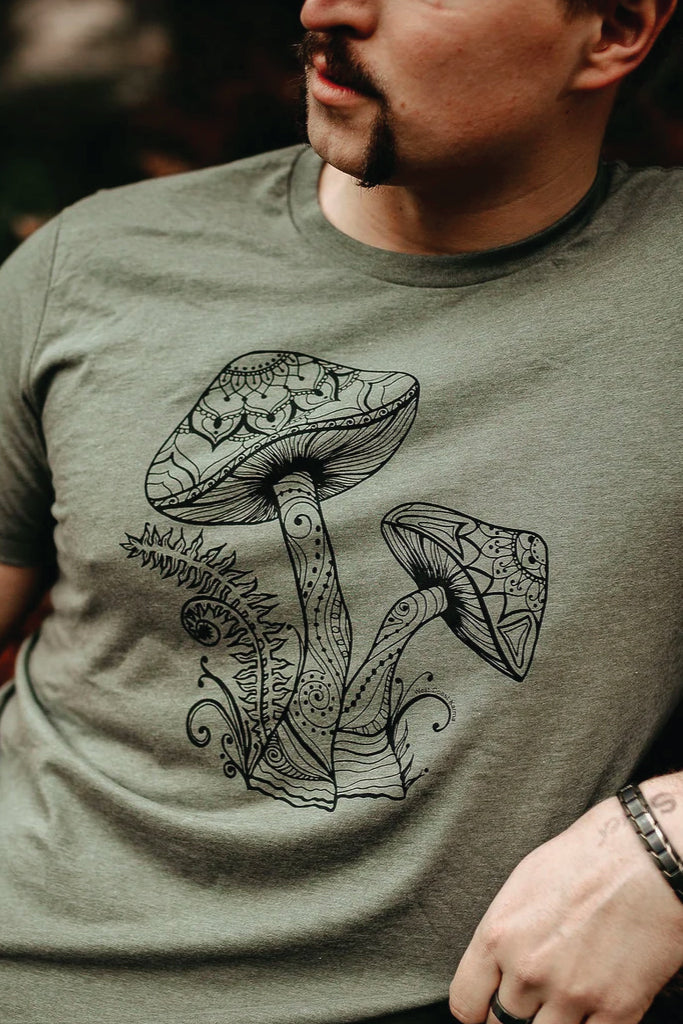 Mushroom Tee - GRN