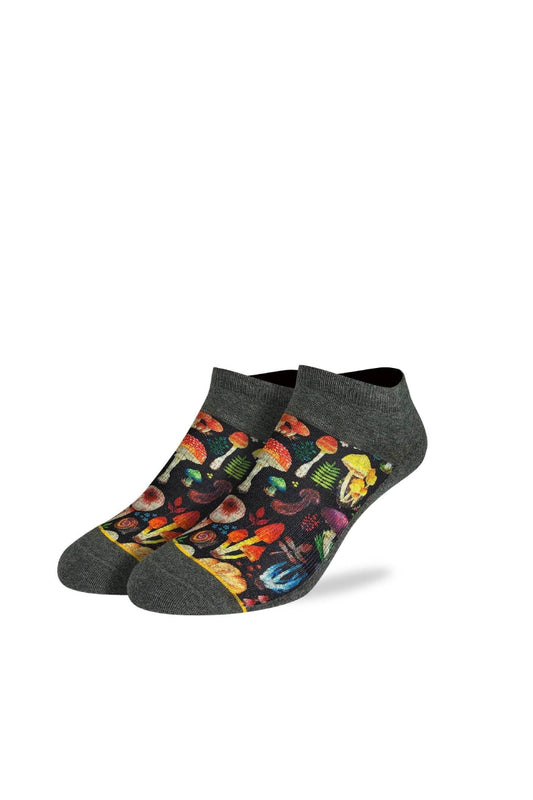 Mushrooms Ankle Sock - GRN