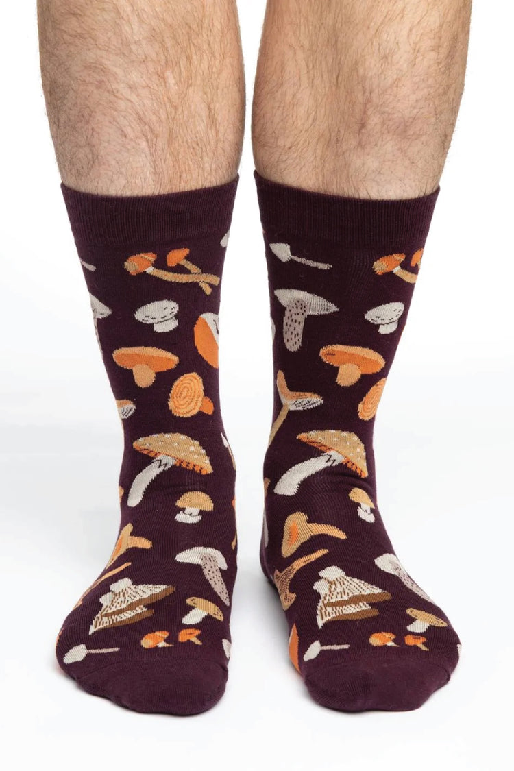 Mushrooms Sock - BUR