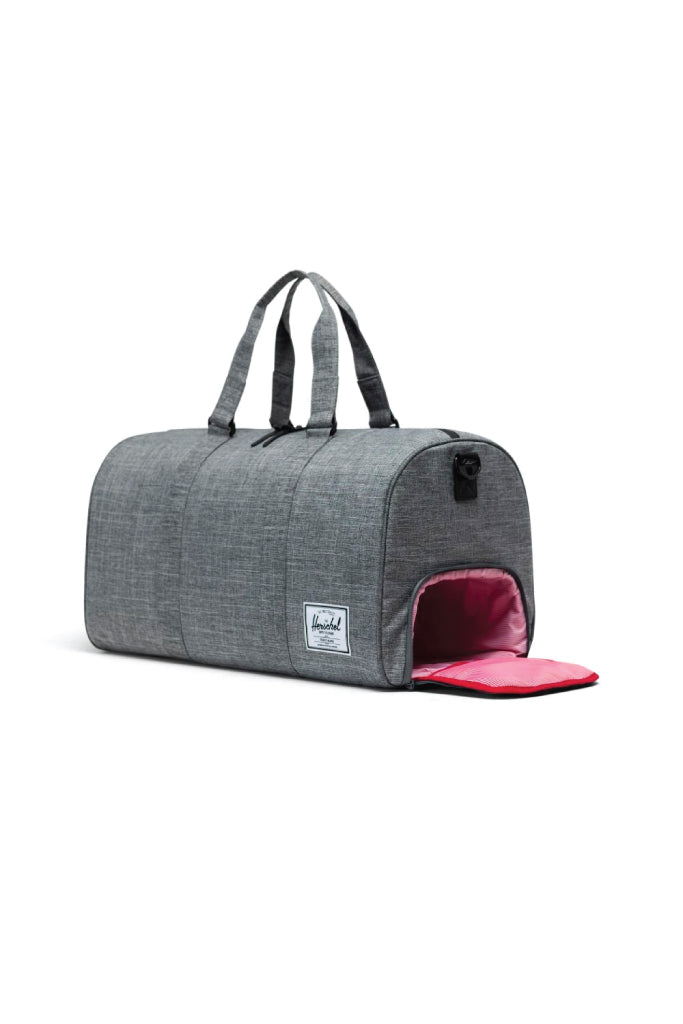 Novel Duffle - Raven Crosshatch