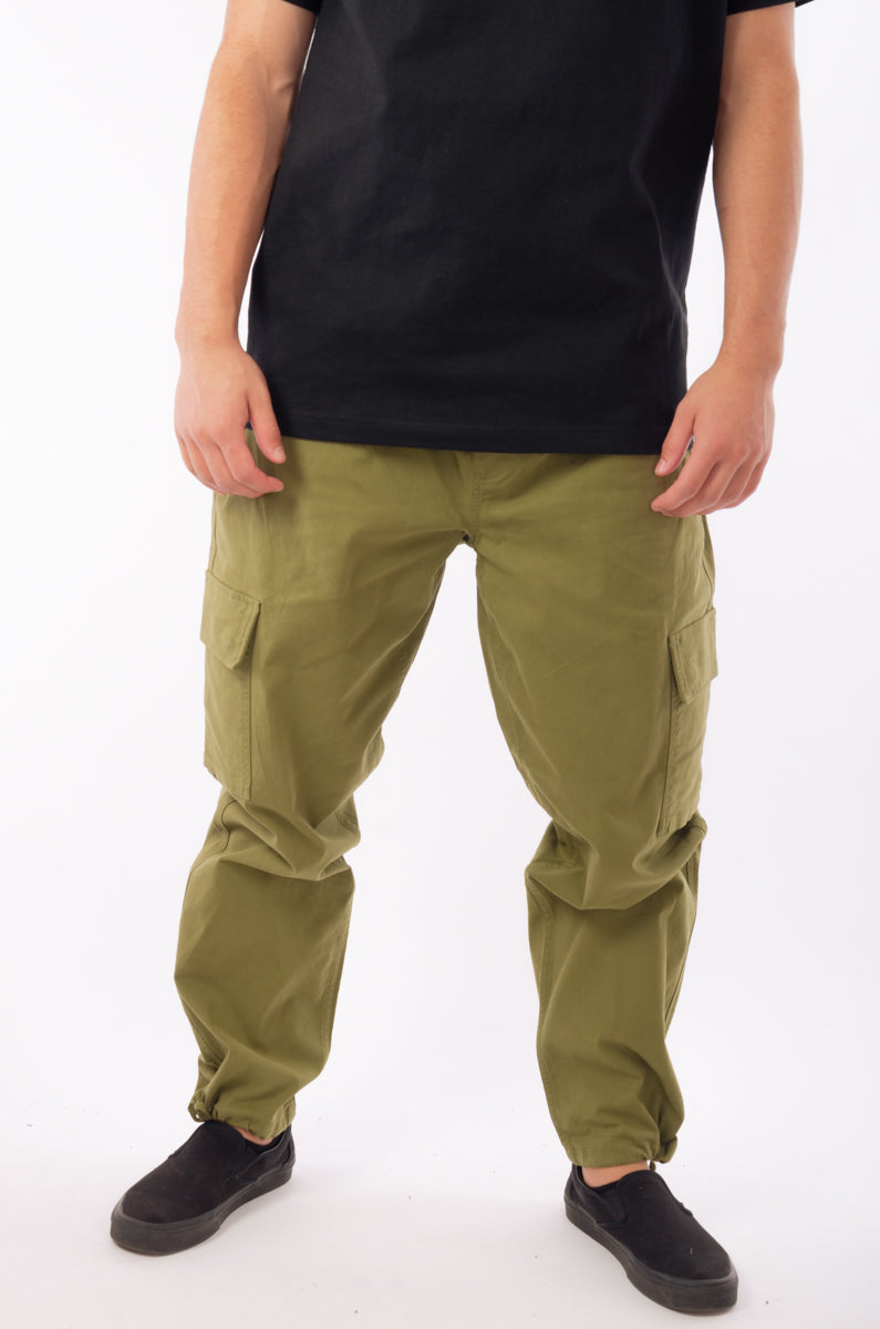 Olive Cargo Pants - OLV