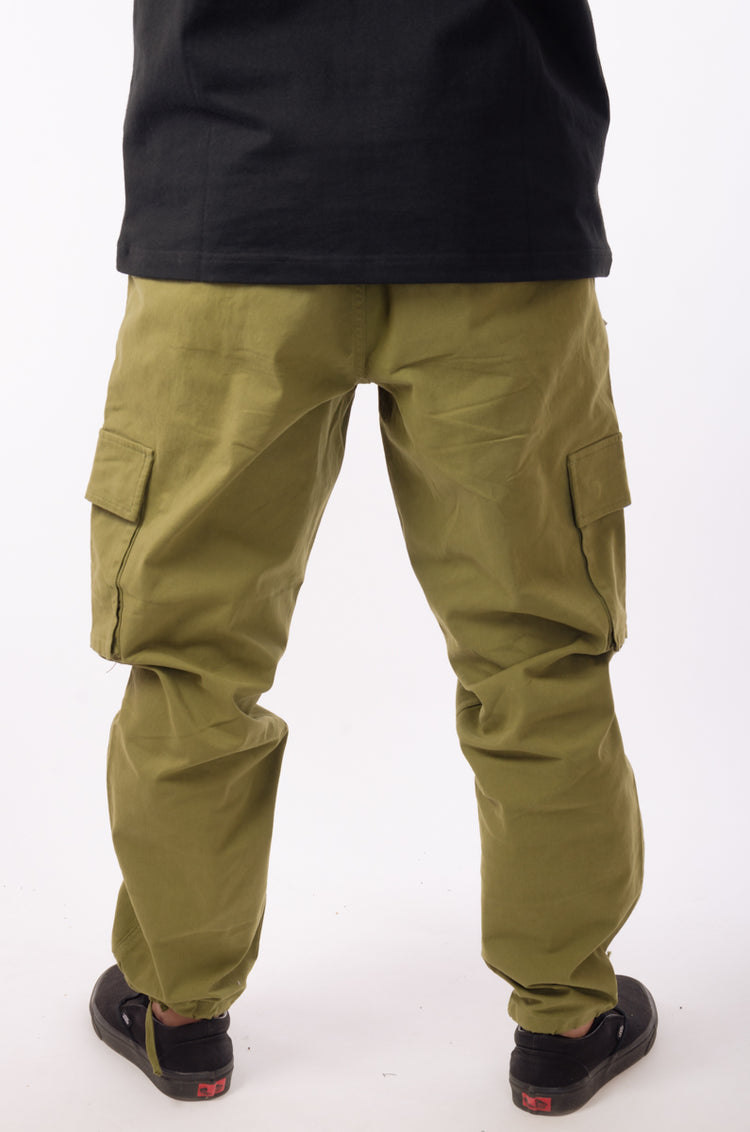 Olive Cargo Pants - OLV