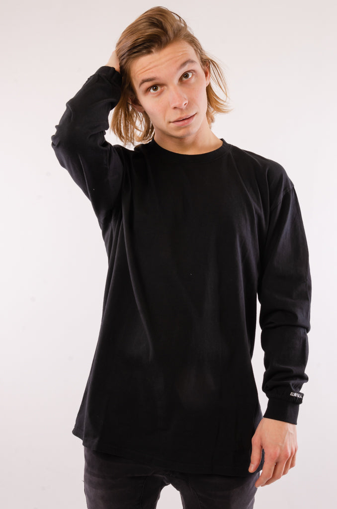 Organic Vintage Long Sleeve - BLK