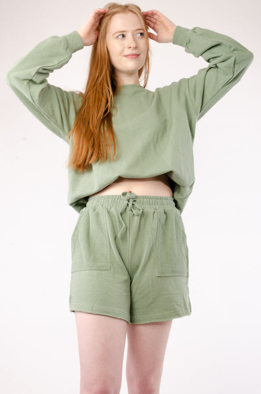 Patch Pocket Shorts - GRN