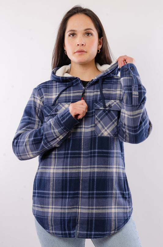 Plush Lined Flannel Jacket