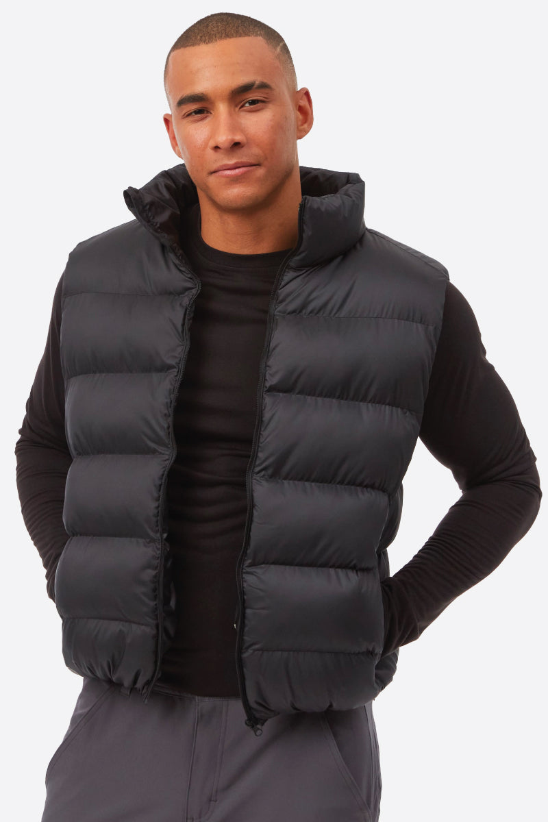 Puffer Vest - MBLK