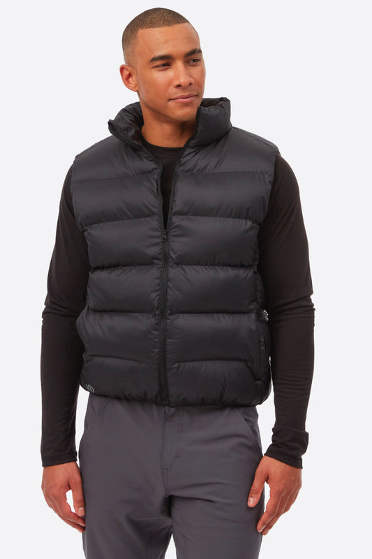 Puffer Vest - MBLK