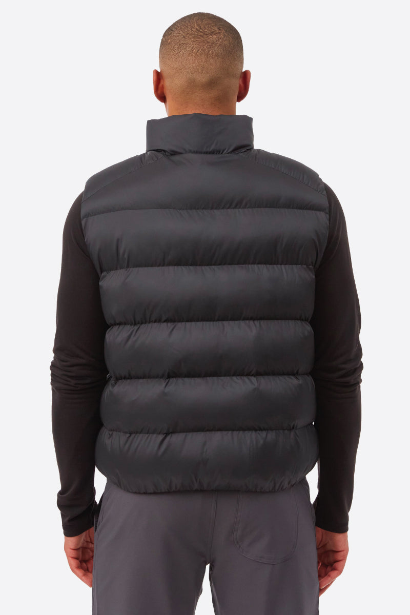 Puffer Vest - MBLK