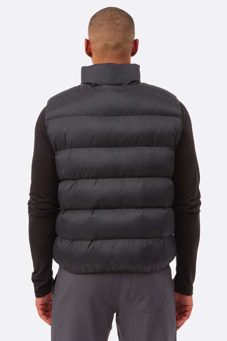 Puffer Vest - MBLK