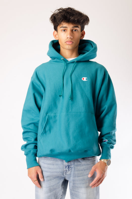 Reverse Weave Hoodie - GRN