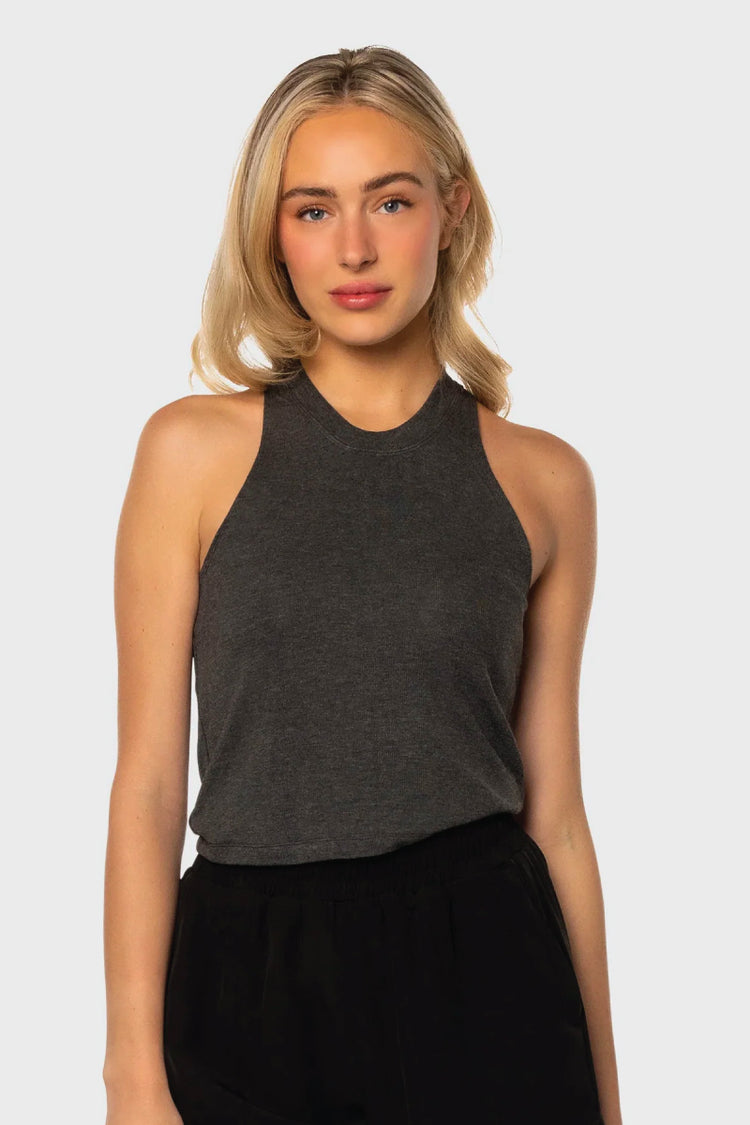 Rib Crop Tank - CHR