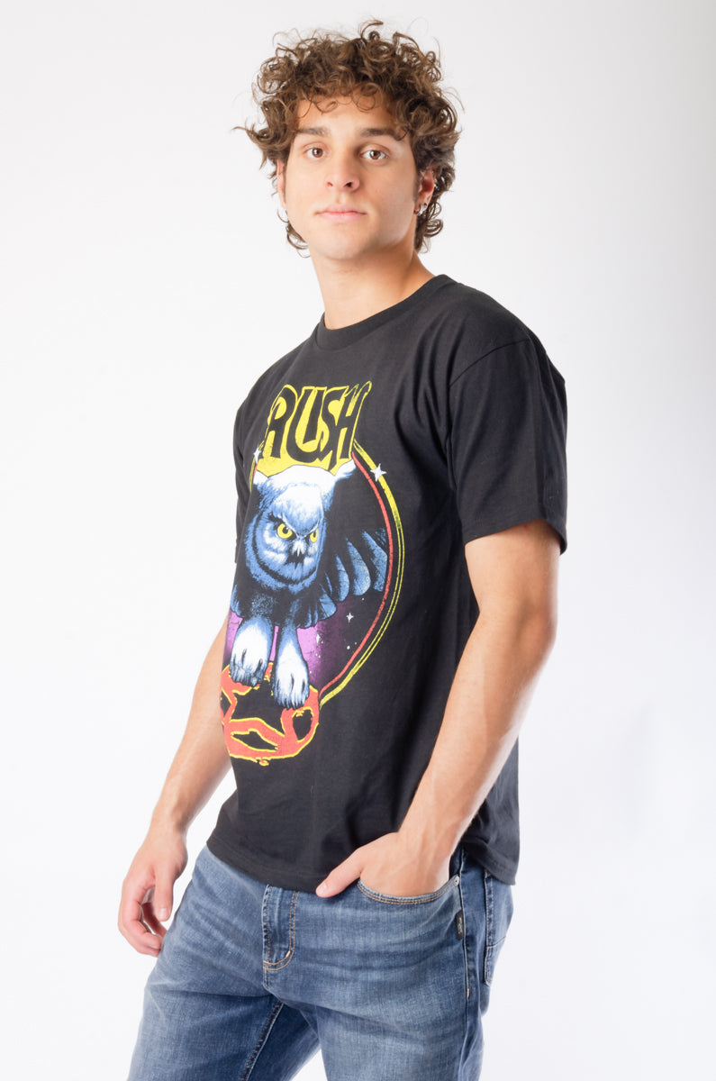 Rush Owl Tee - BLK