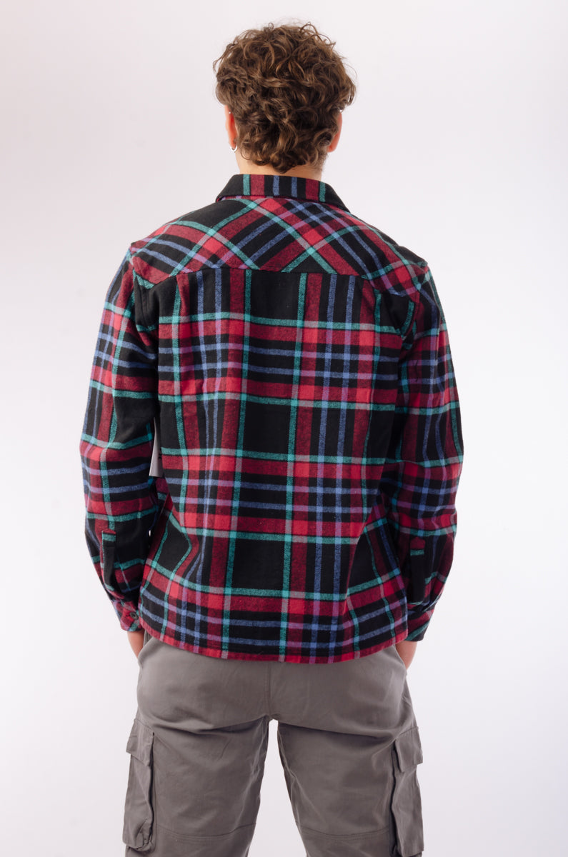 Santa Cruz Shoreline Flannel - Black