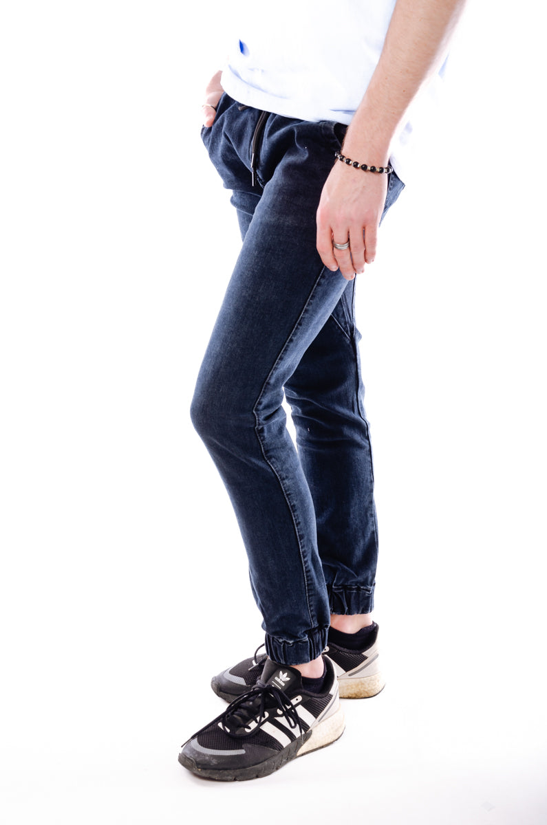 Shotgun Denim Joggers - DBL