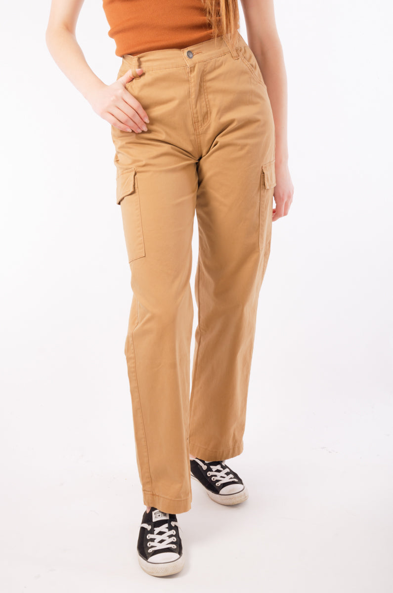 Straight Cut Cargo Pants - COC