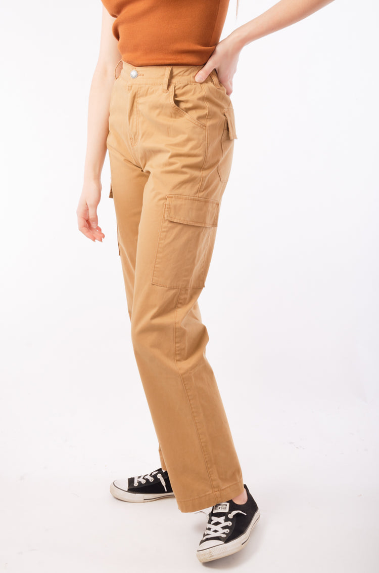 Straight Cut Cargo Pants - COC