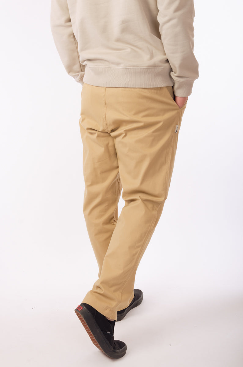 Tan Relaxed Chinos - TAN