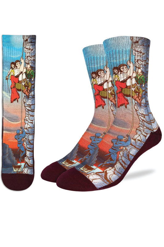 The Princess Bride Cliffs Of Insanity Sock - MUL