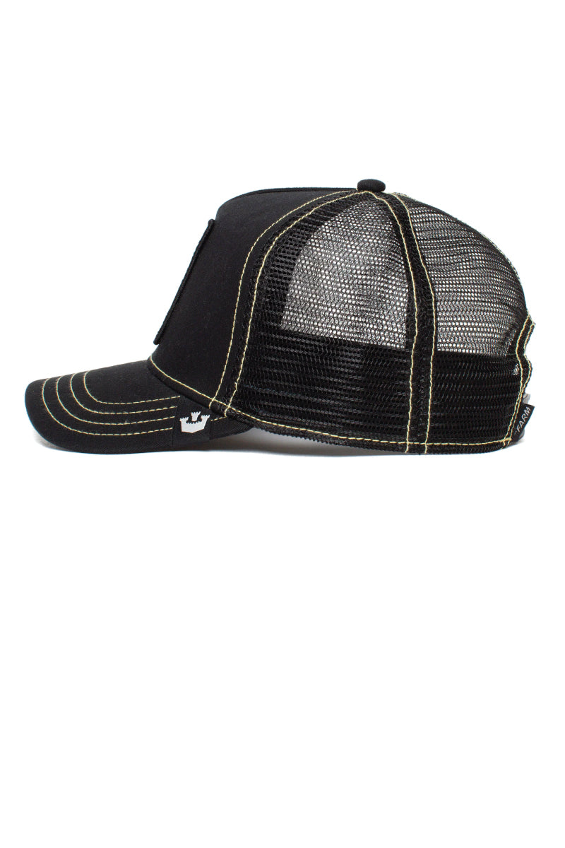 Unisex Queen Bee Trucker Hat - BLK