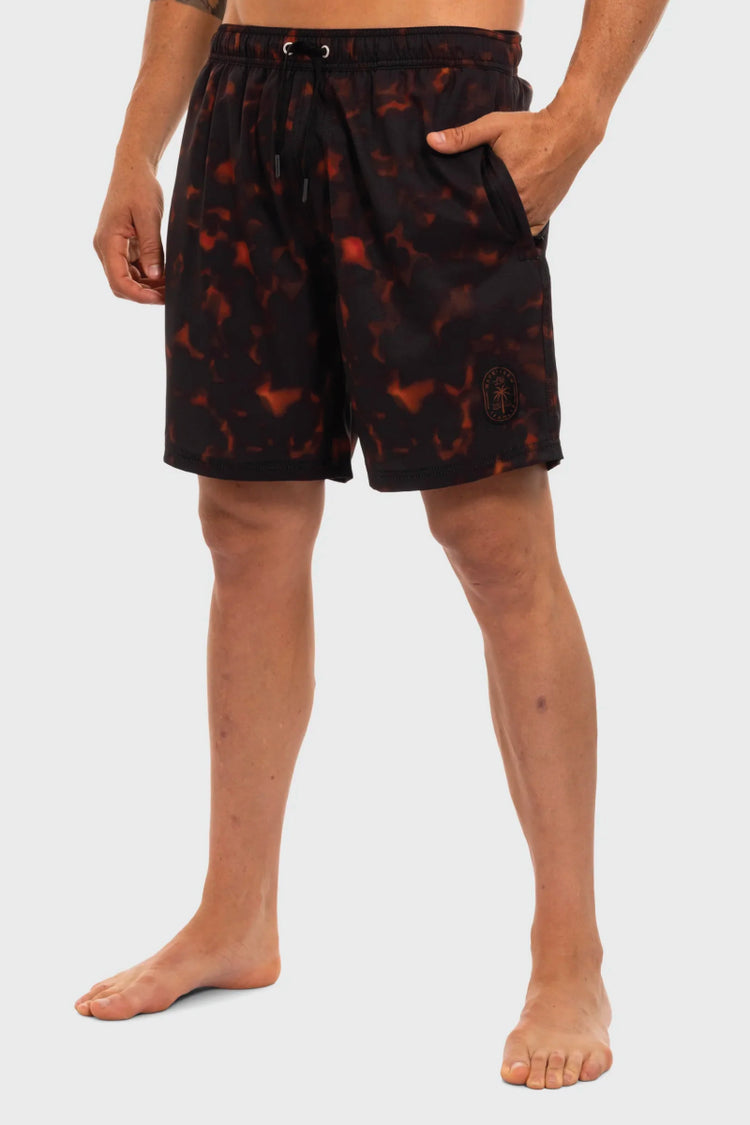 Tortoise Swim Shorts - BLK