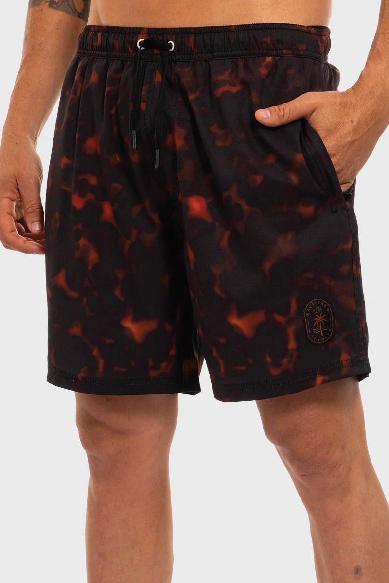 Tortoise Swim Shorts - BLK