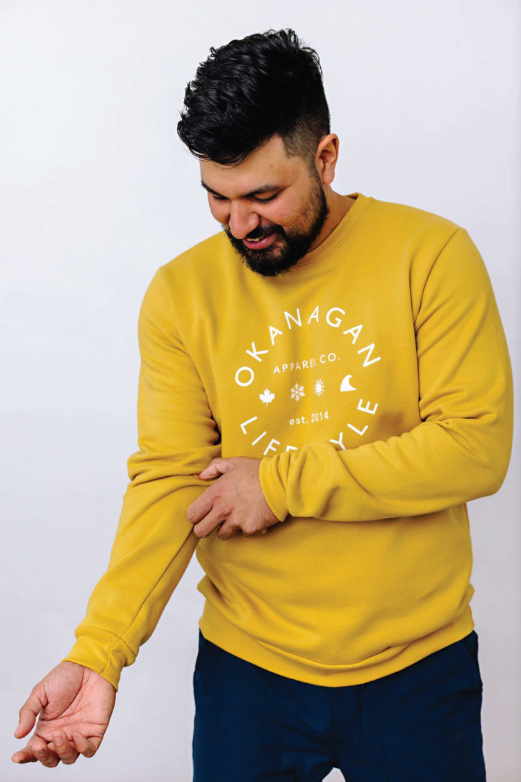 Unisex Mustard Community Crewneck - MUS