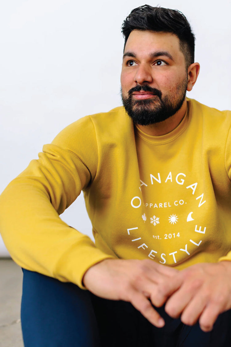 Unisex Mustard Community Crewneck - MUS