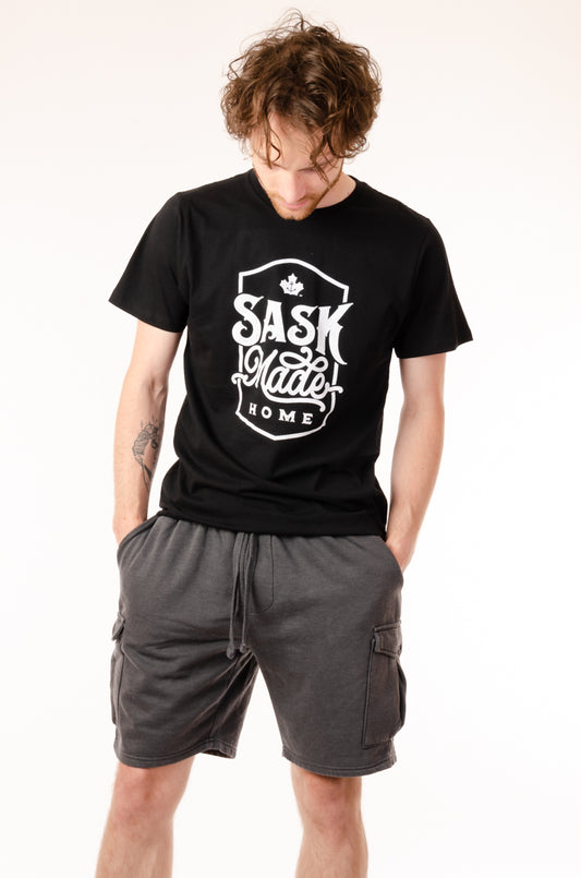 Wake Fleece Cargo Shorts - BLK