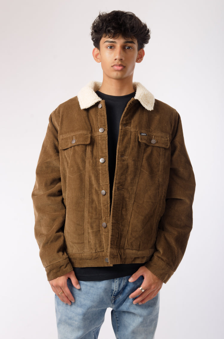 Waylon Corduroy Trucker Jacket - BWN