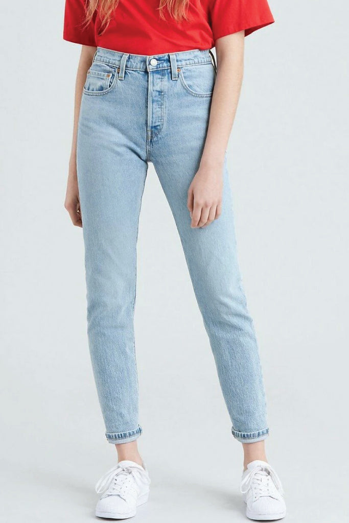 Wedgie Fit Ankle Jeans - LTWASH