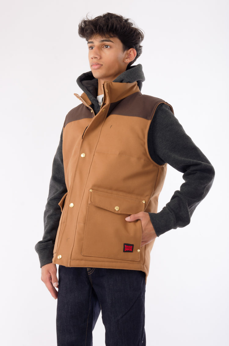 Woodsman Duck Vest - BRN