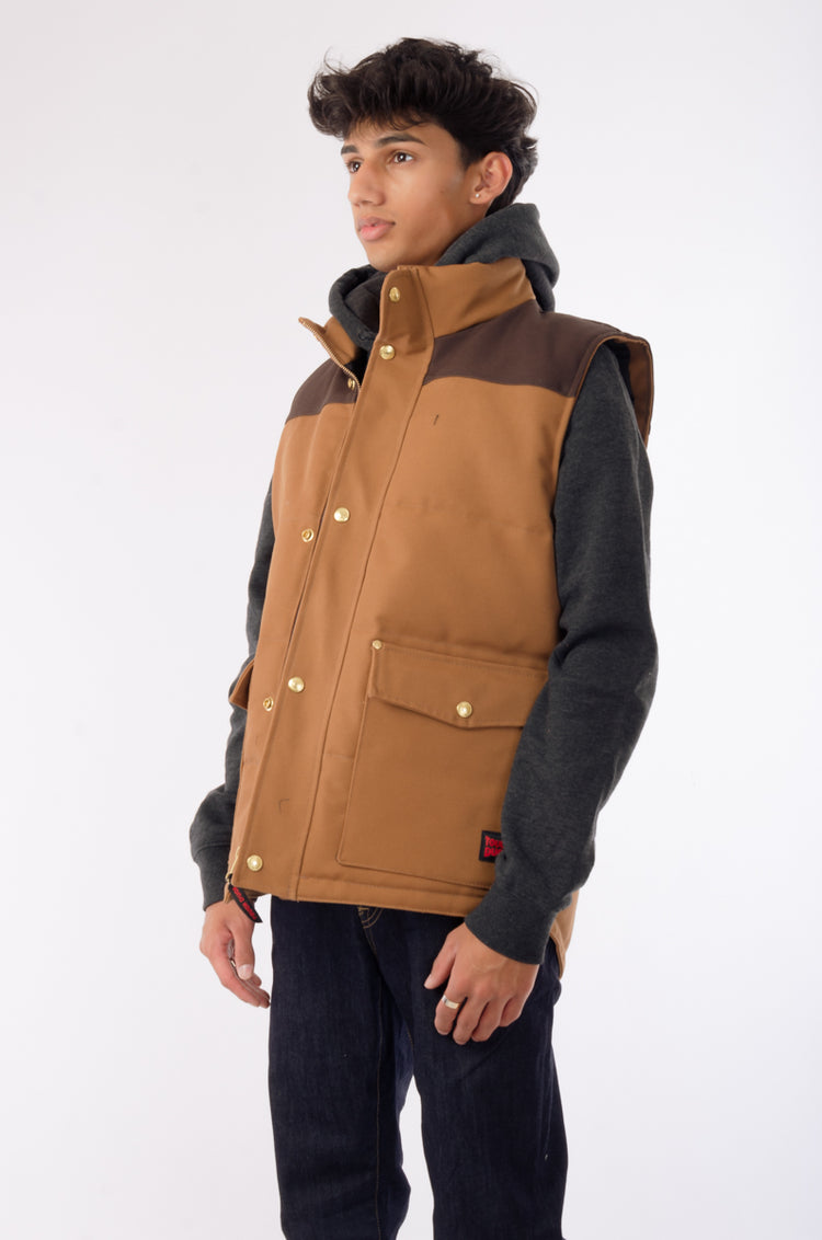 Woodsman Duck Vest - BRN