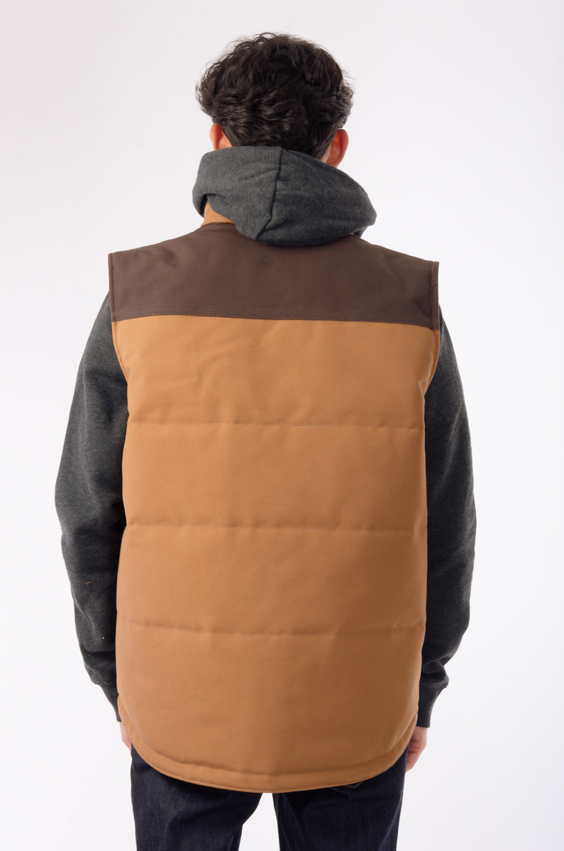 Woodsman Duck Vest - BRN